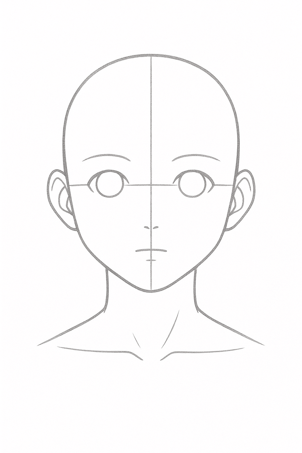 Face measurement points